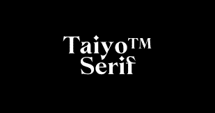 Taiyo™ Serif Font Medium