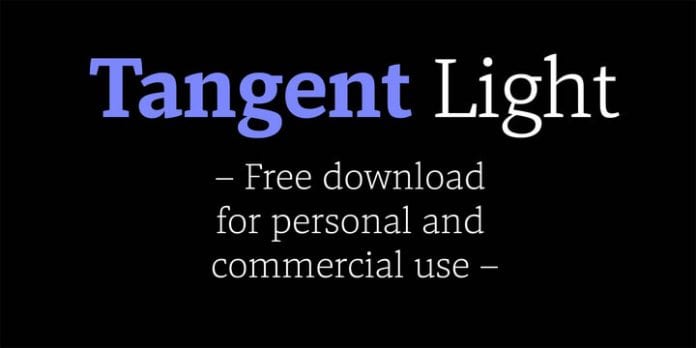 Tangent Font Family
