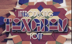 Tangram font