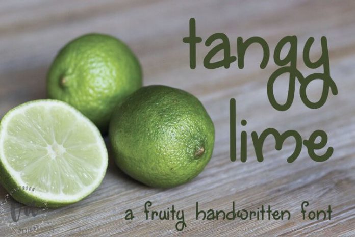 Tangy Lime Font