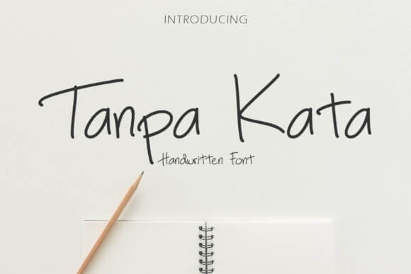 Tanpa Kata Font