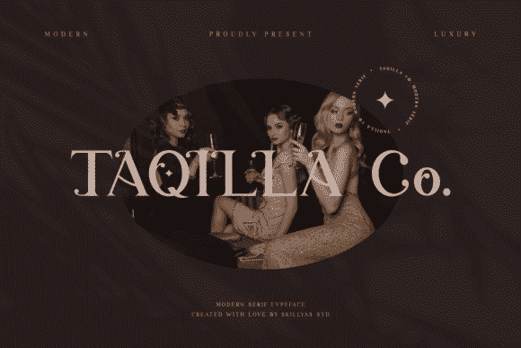 Taqilla Co Font