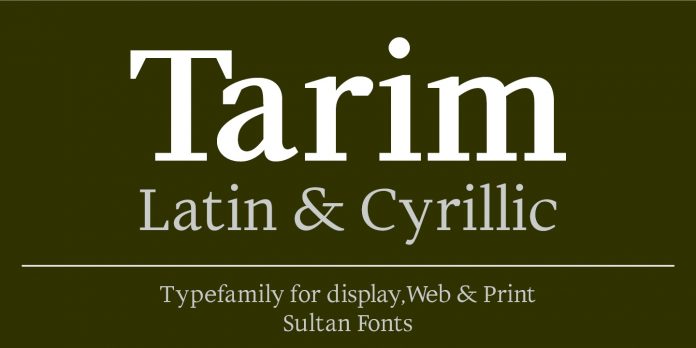 Tarim Font
