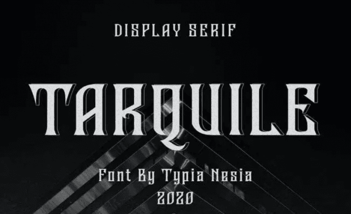 Tarquile - Game Display Font