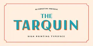 Tarquin AT Font
