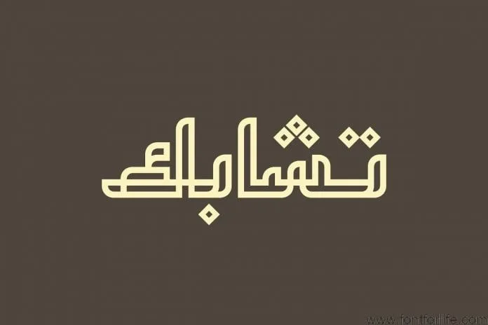 Tashabok Arabic Font