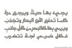 Tashabok Arabic Font