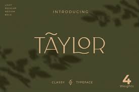 Taylor Font