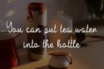 Tea Bottle Font