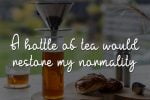 Tea Bottle Font