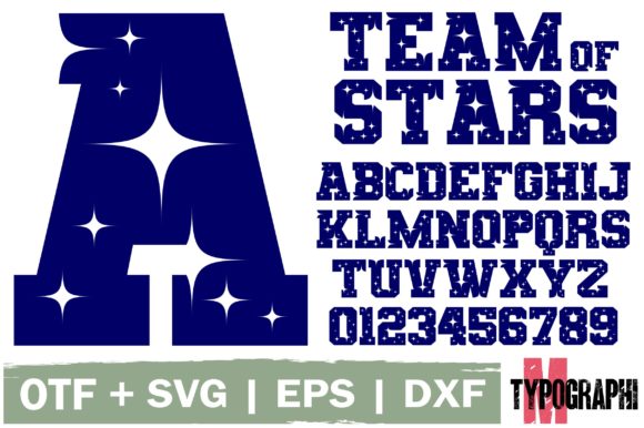 Team of Stars Font