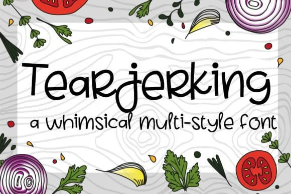 Tearjerking Font