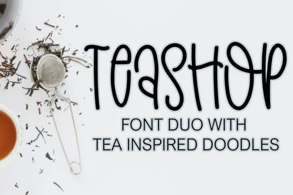 Teashop Font