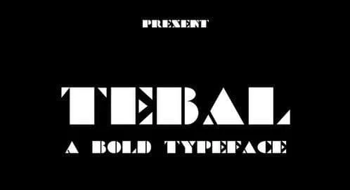 Tebal Font