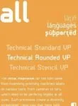 Technical Rounded Sans Serif Font