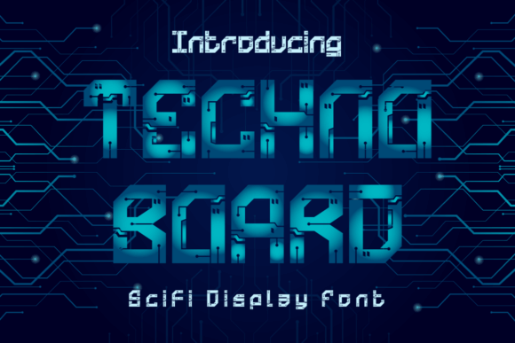 Technoboard Font