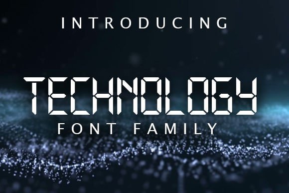 Technology Family Font