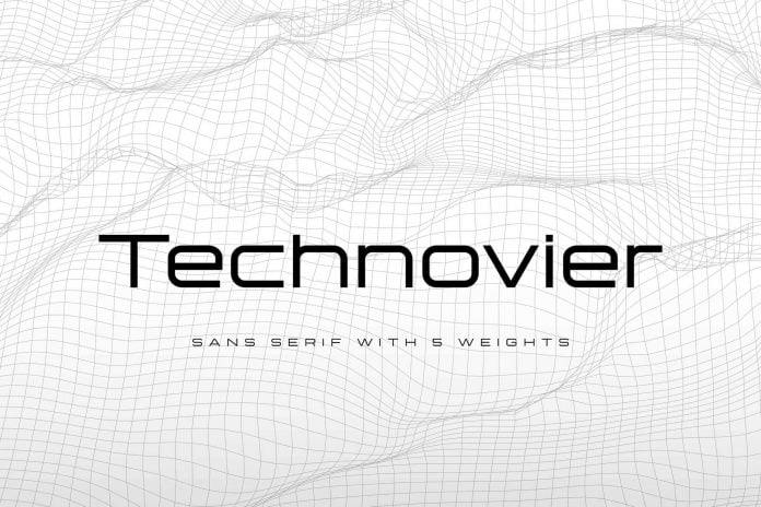 Technovier - Techno Sans Font Family