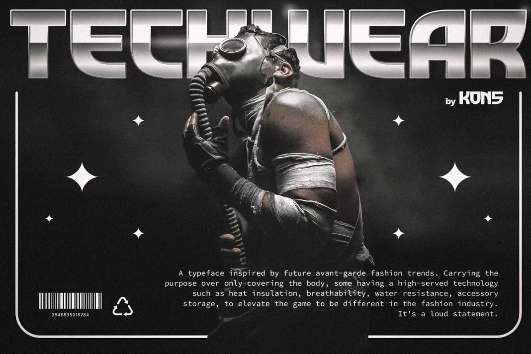 Techwear - Retro Futuristic Fonts