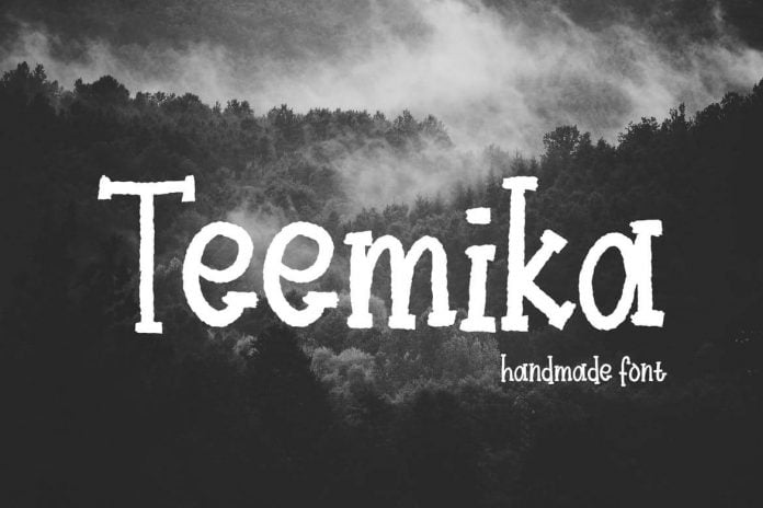 Teemika - Handwritten Font