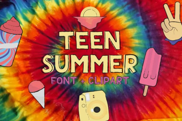 Teen Summer Font