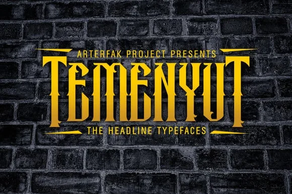 Temenyut Font