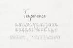 Temperance Font
