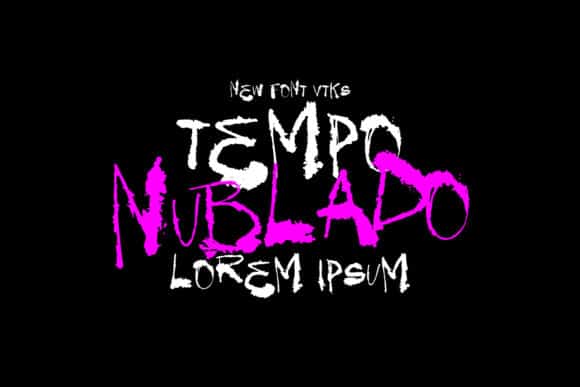 Tempo Nublado Font