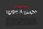 Tempo Nublado Font