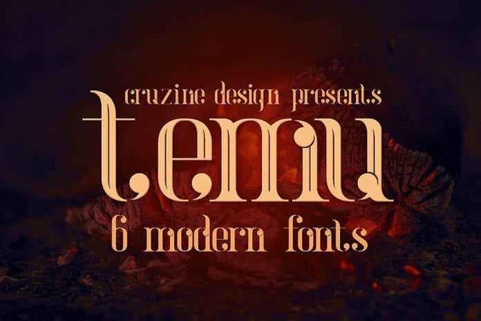 Temu Modern Font