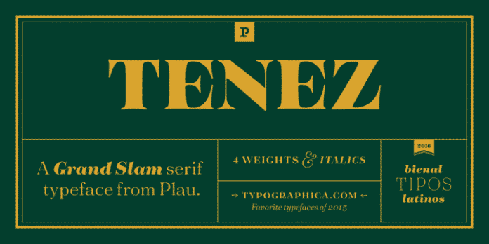 Tenez Font