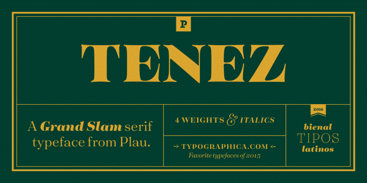 Tenez Font