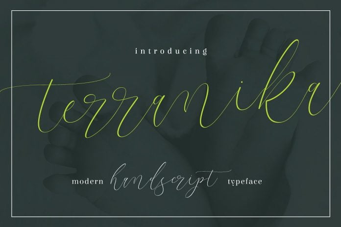 Terranika Script Font