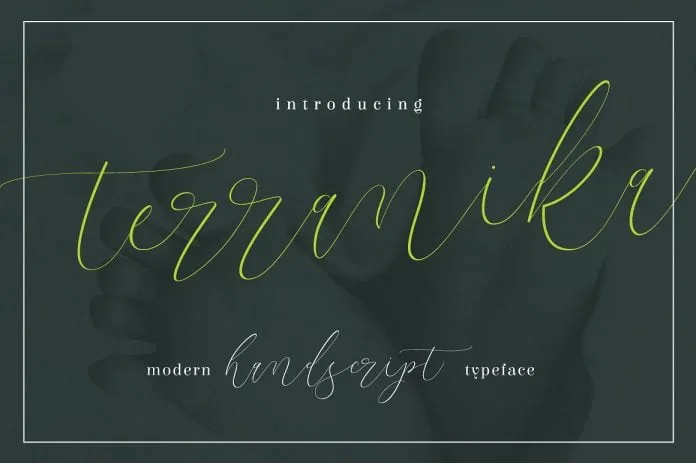Terranika Script Font