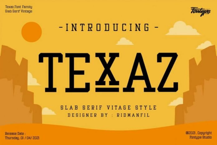 Texaz Font