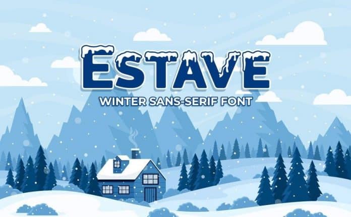 Estave Winter Sans Serif Font