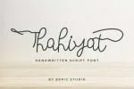 Thahiyat Font