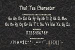 Thai Tea - Thai Style Typeface