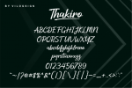 Thakiro Font