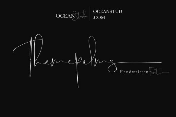 Thamepalms Font