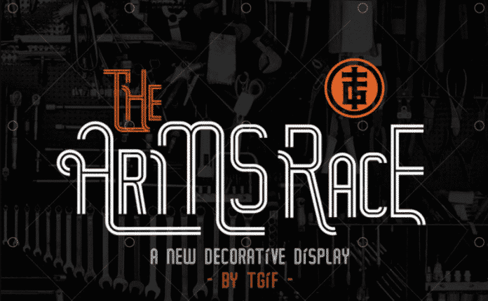 The Arms Race Font