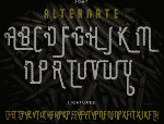 The Arms Race Font