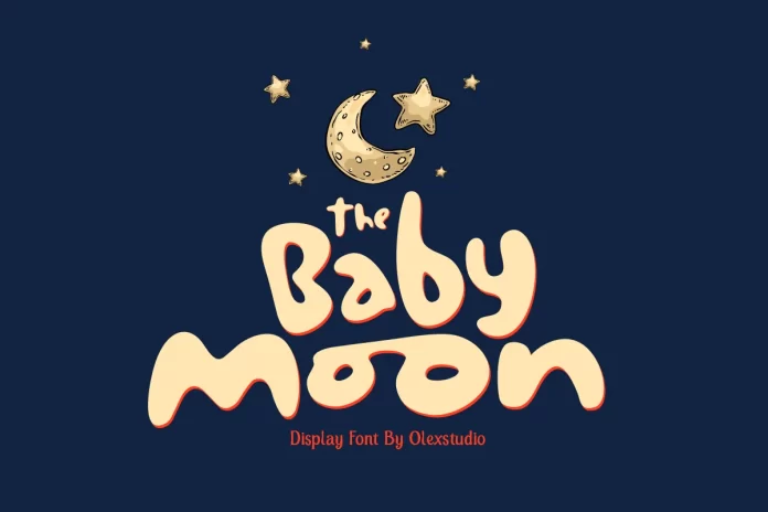 The Baby Moon Font