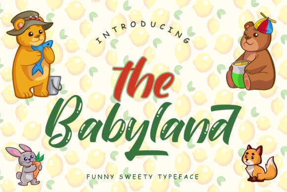 The Babyland Font