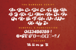 The Bambank Script Font