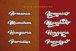 The Bambank Script Font