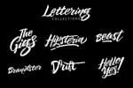 The Beard – Branded Typeface +Extras