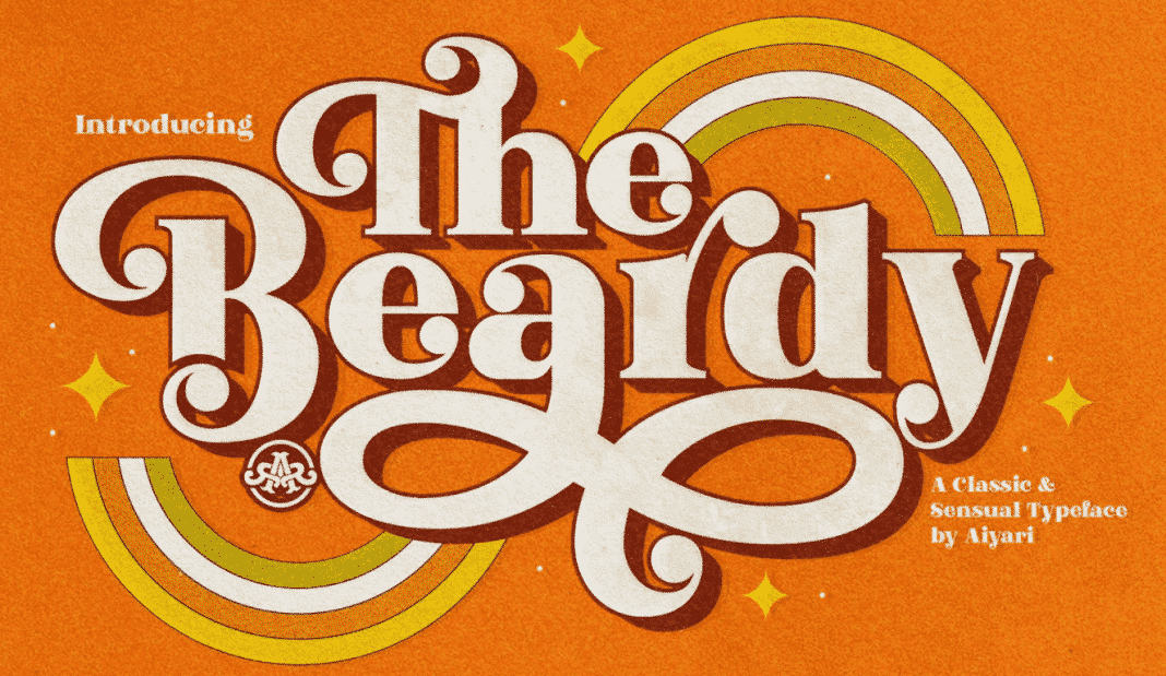 The Beardy - 2018 by Ricky Rinaldi Font