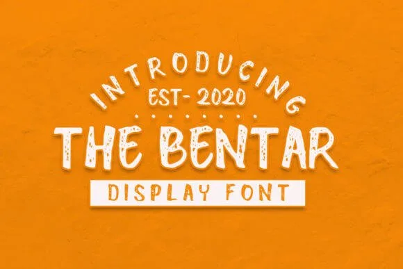 The Bentar Font