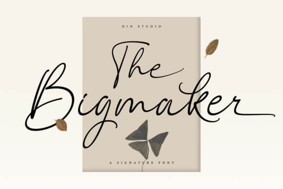 The Bigmaker Font